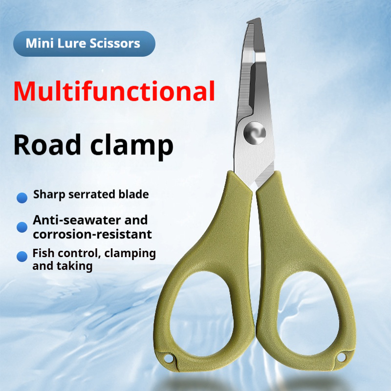 Fishing Hook Sharpener - Mini tijeras multifuncionales Luya, tijeras especiales