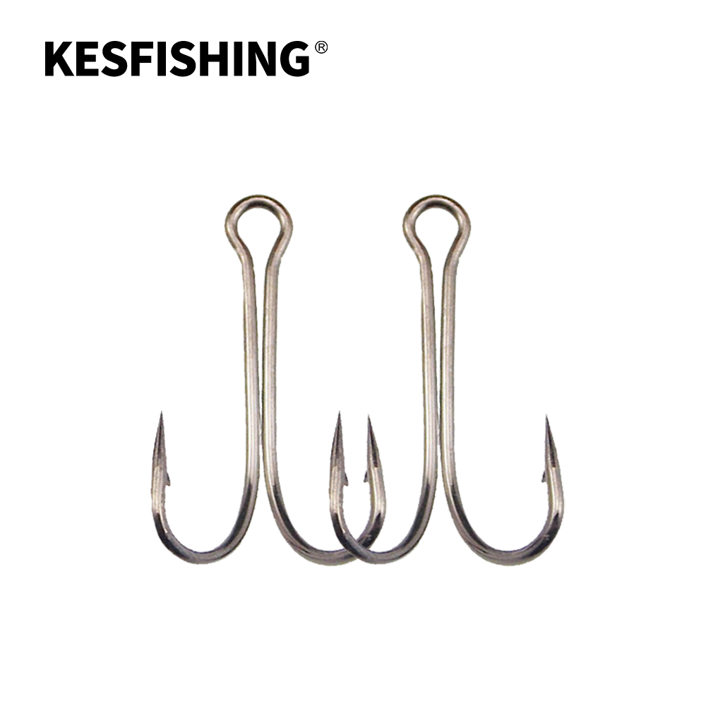 Fishing Hook Weedless - KESFISHING - Anzuelo Doble Antienganchos para