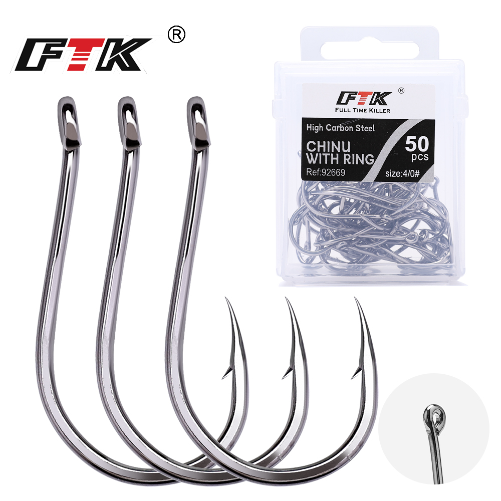 Fishing Hook Assortment - Anzuelo FTK CHINU con anilla y