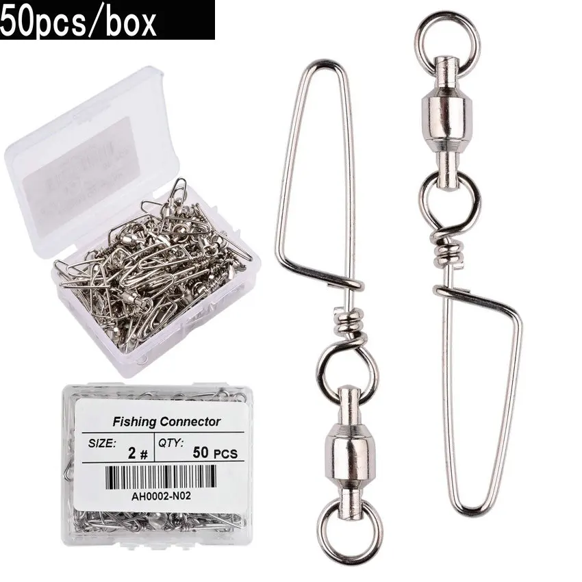Fishing Hook Box - 50 Uds rodamiento de bolas de