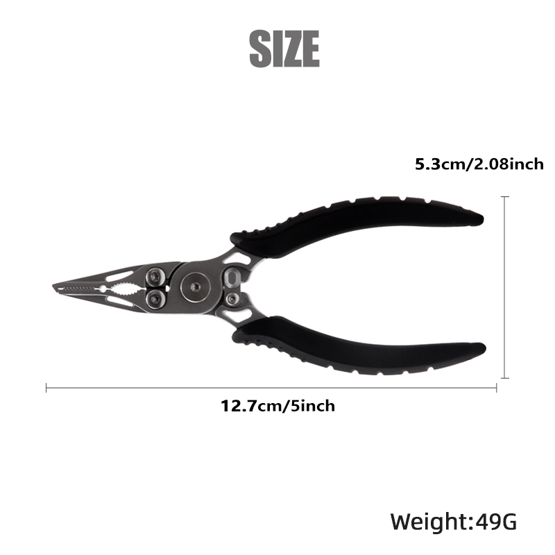 Pinzas de pesca de Punta larga - Fishing Hook Sharpener reseña y precio