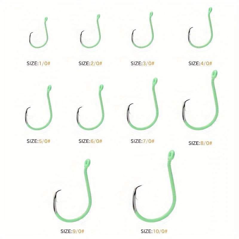 ZYZHE 10 unidades/caja Anzuelo - Fishing Hook Circle reseña y precio
