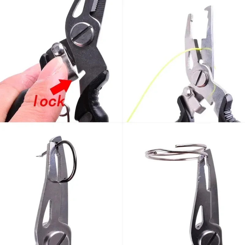 Alicates de Pesca, Tijeras, Co - Fishing Hook Sharpener reseña y precio