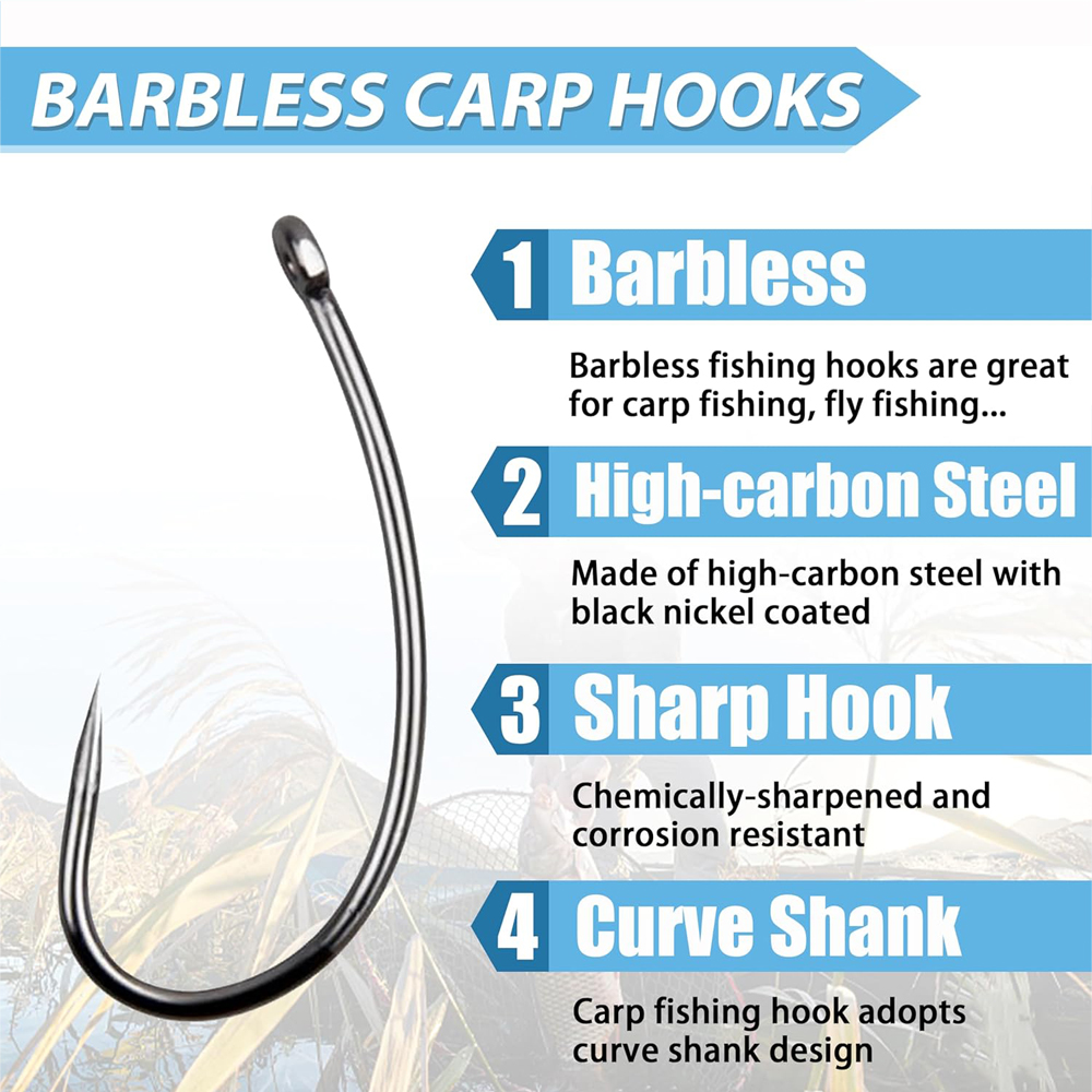 Anzuelos de pesca sin escobill - Fishing Hook Circle reseña y precio