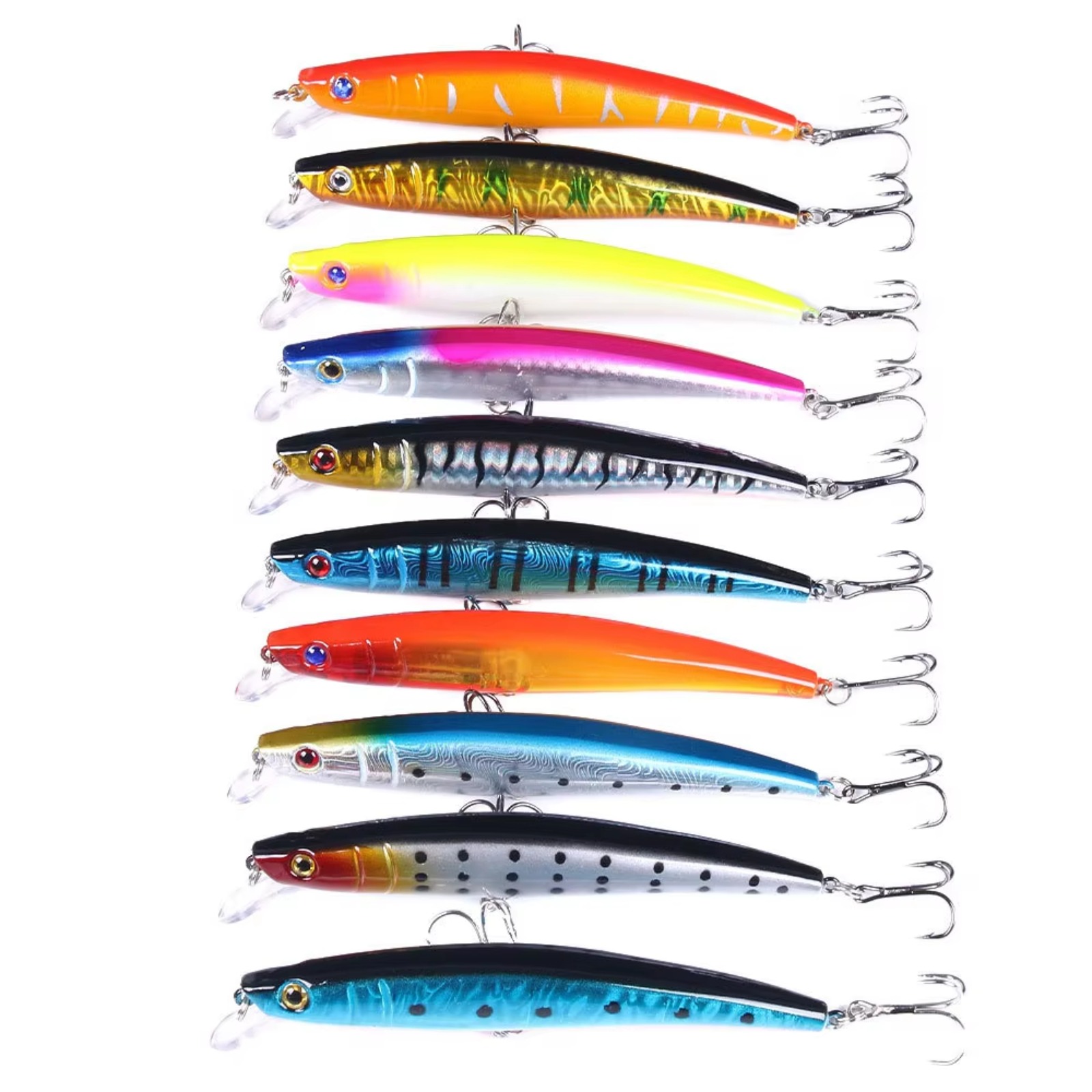 Señuelo de Pesca Minnow 110mm  - Fishing Hook Treble reseña y precio