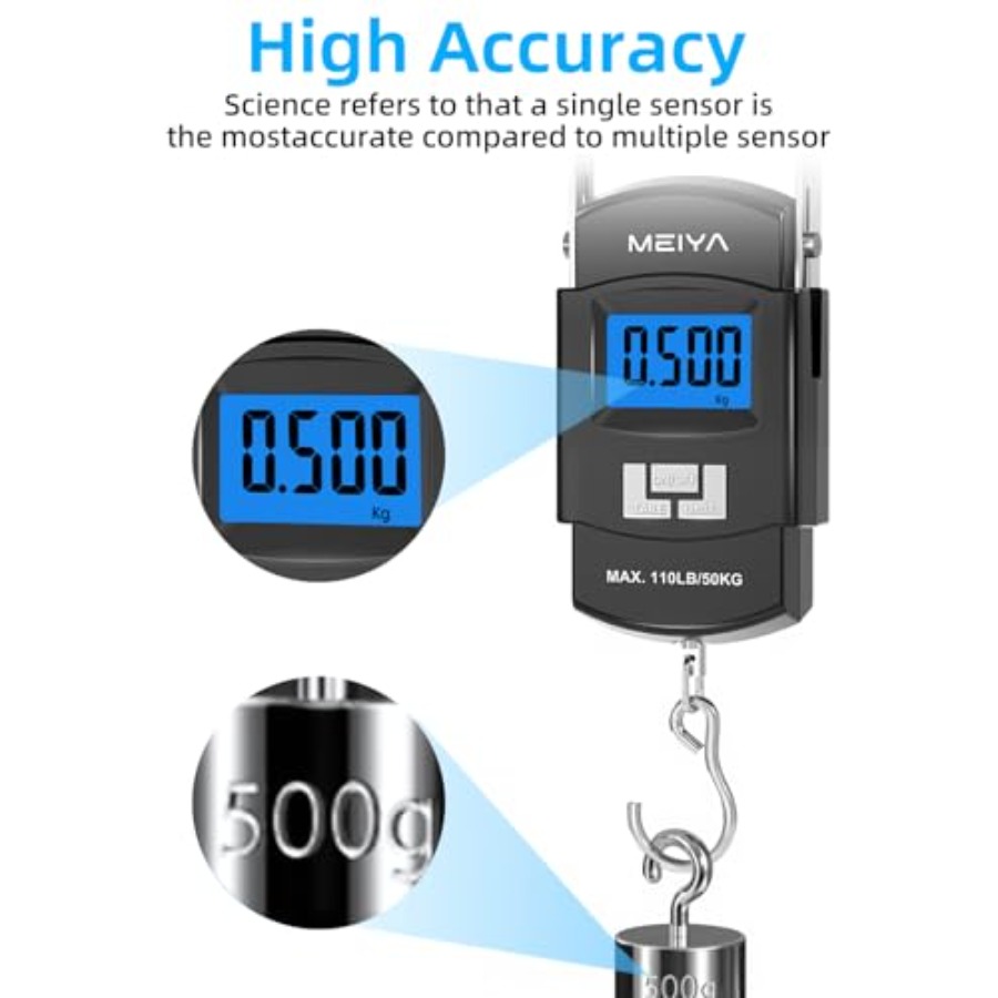 Báscula Digital para Pesca Fis - Fishing Hook Stainless Steel reseña y precio