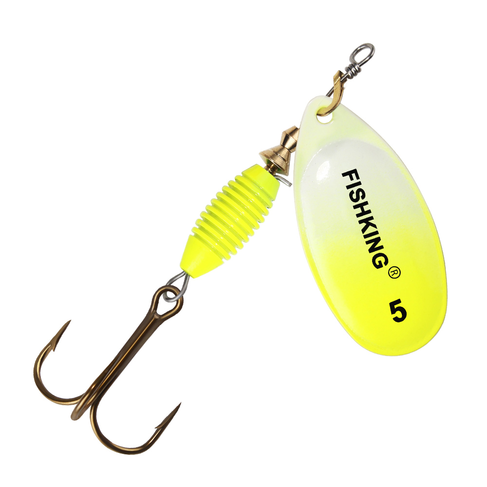 Señuelo de pesca metálico, 4g, - Fishing Hook Treble reseña y precio