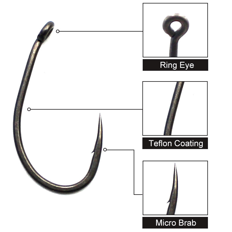 20 unids/lote pesca de carpa r - Fishing Hook Assortment reseña y precio