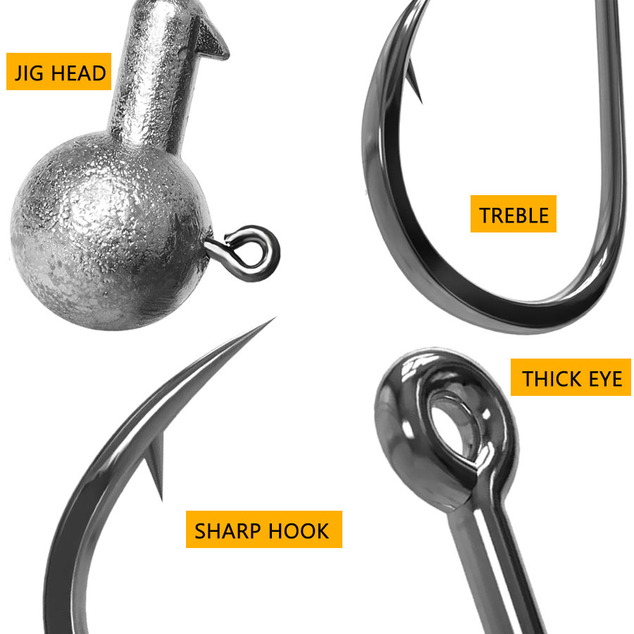 1g 2g 3g 4g 5g 10g 20g 22g 25g - Fishing Hook Offset reseña y precio