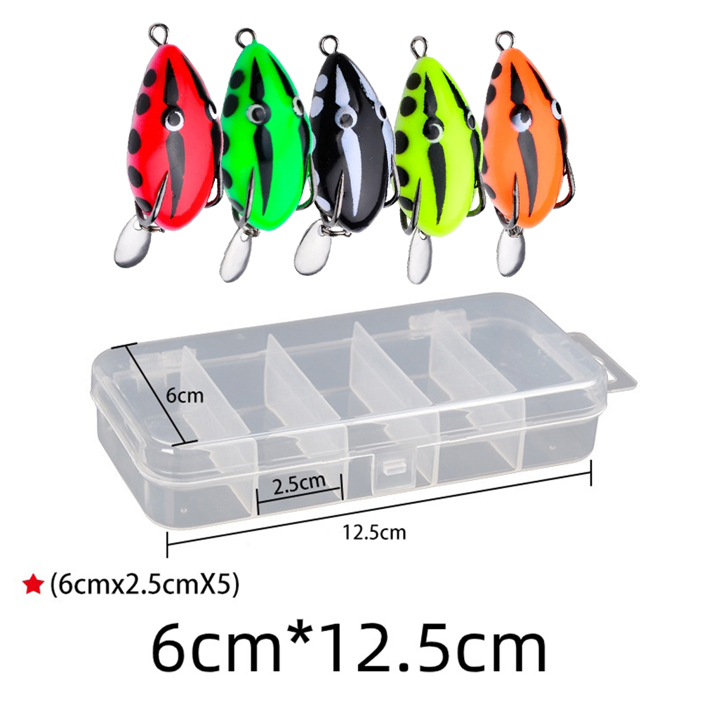 Juego de 5 unidades de Señuelo - Fishing Hook Weedless reseña y precio