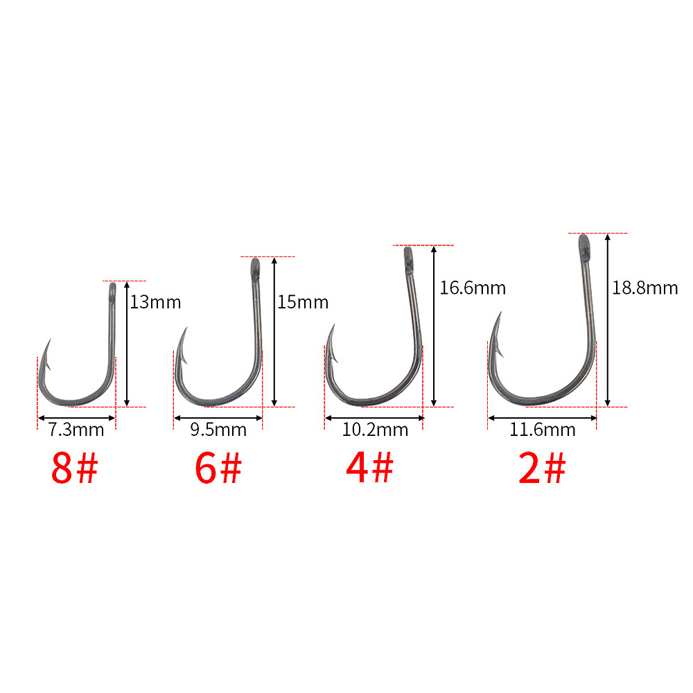 ABST 50 piezas de anzuelos de  - Fishing Hook reseña y precio