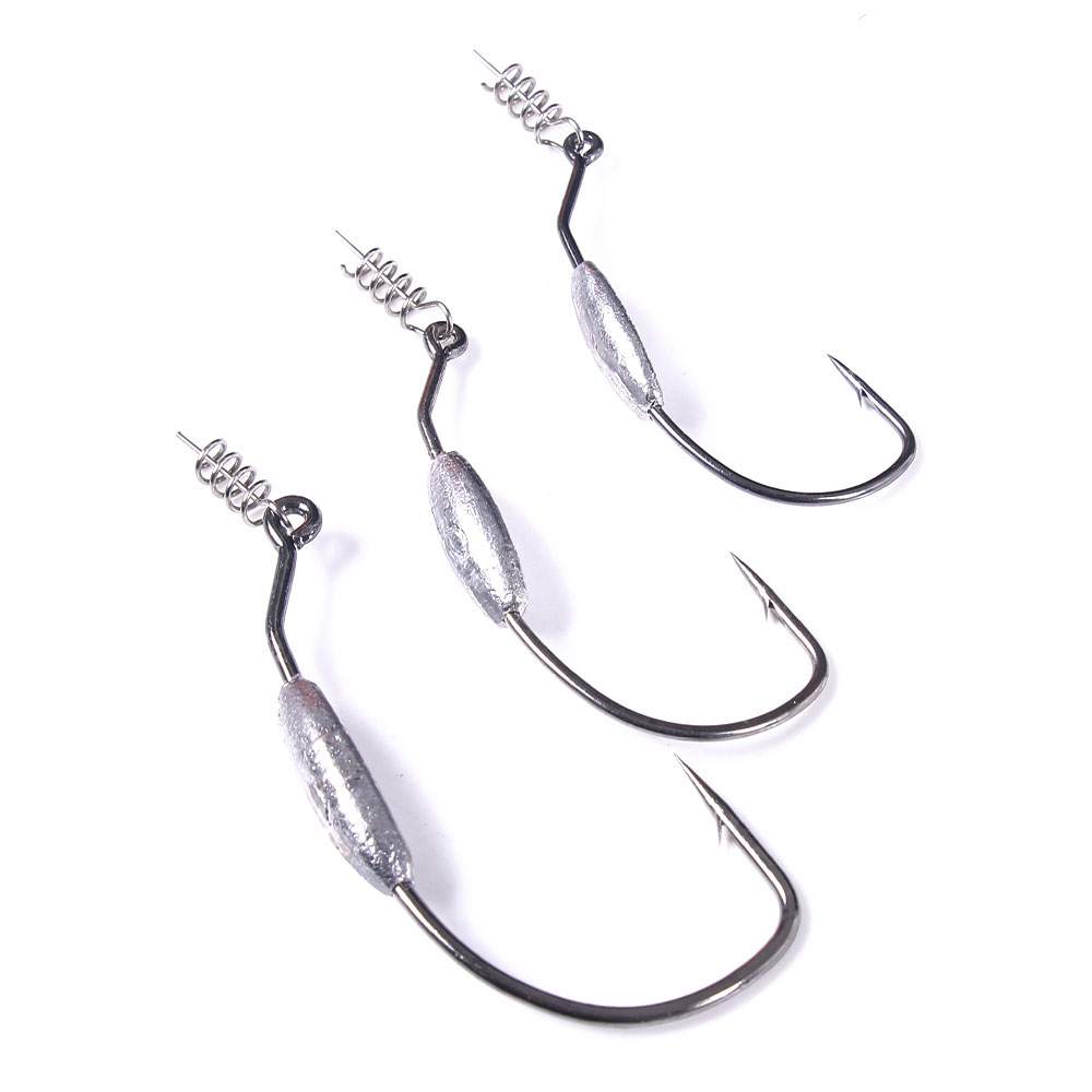Anzuelos offset con contrapeso - Fishing Hook Offset reseña y precio