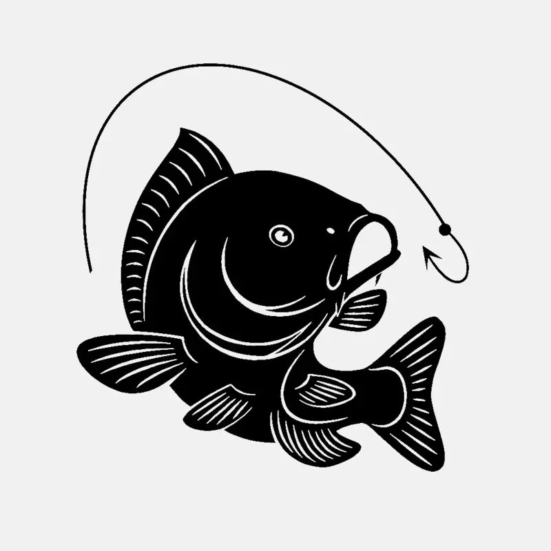 Calcomanía de gancho de pesca  - Fishing Hook reseña y precio