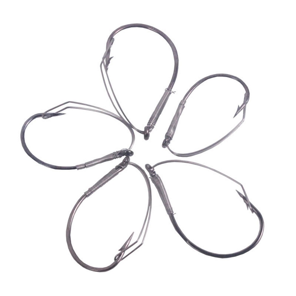 10 unids/caja de anzuelos de a - Fishing Hook Weedless reseña y precio