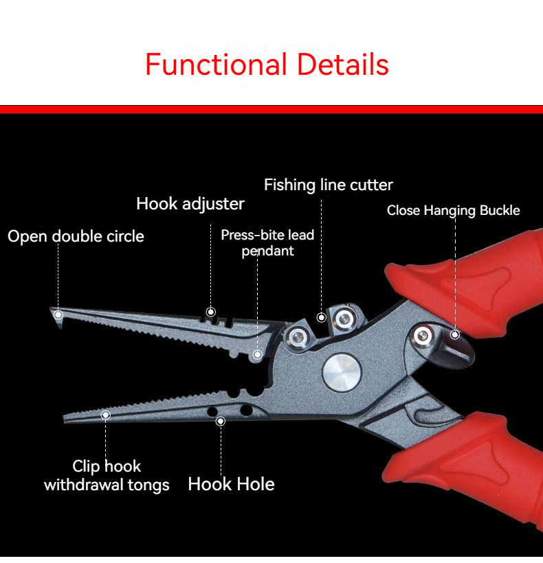 Alicates de pesca multifuncion - Fishing Hook Sharpener reseña y precio