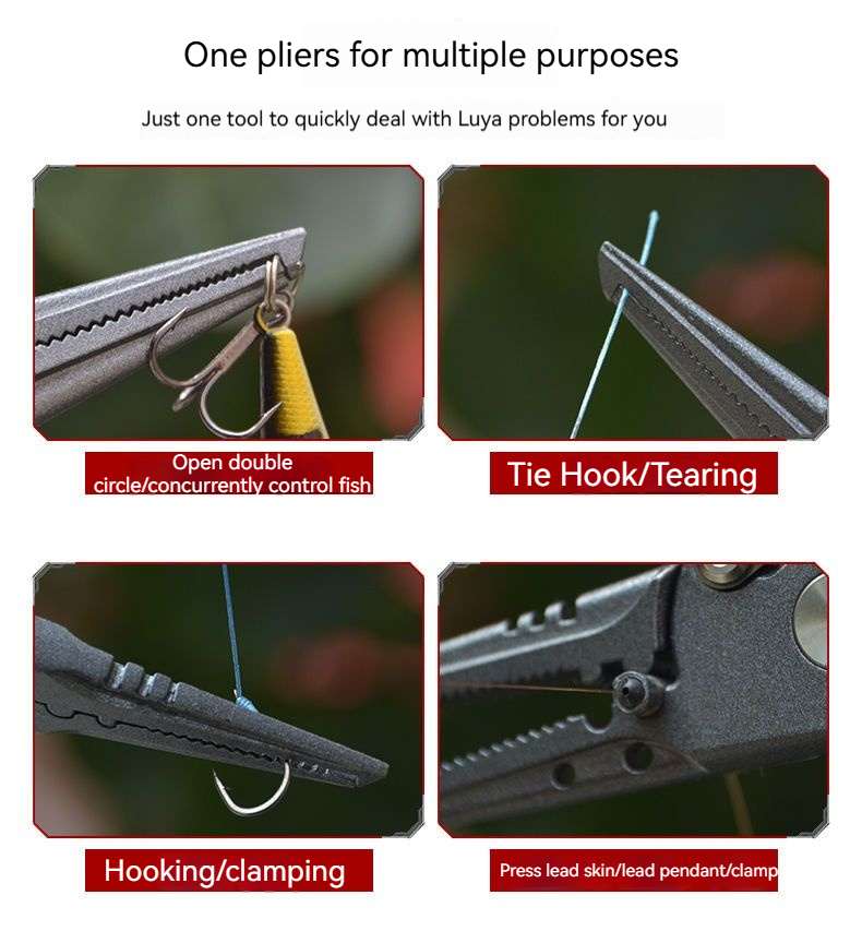 Alicates de pesca multifuncion - Fishing Hook Sharpener reseña y precio