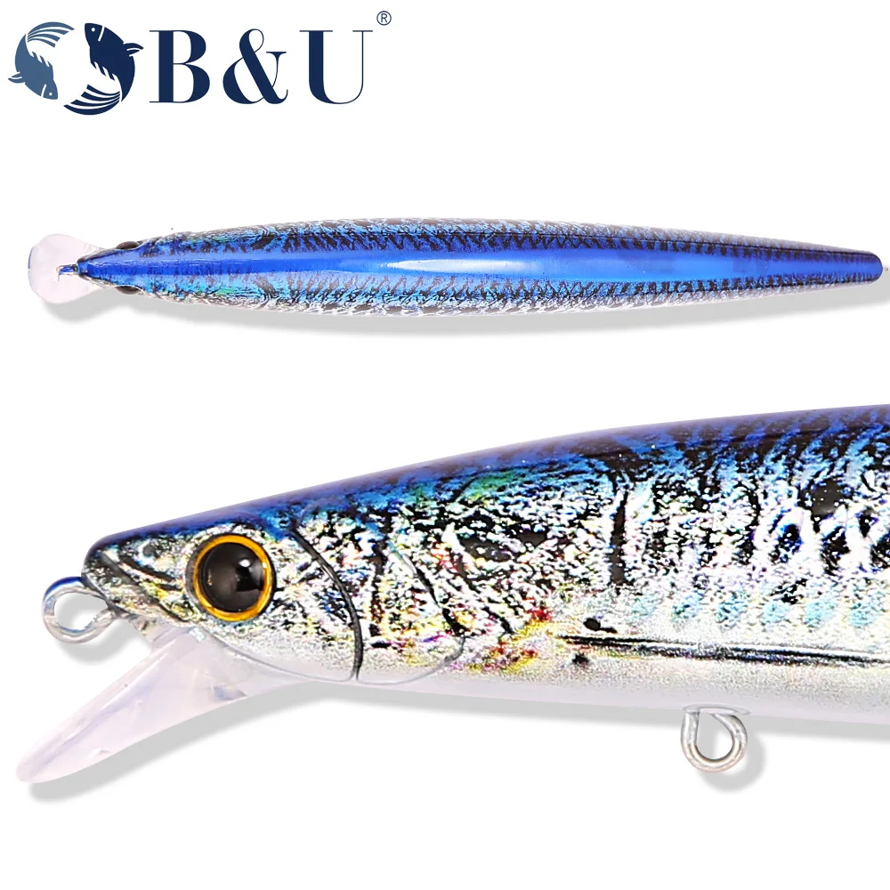 B & U 163mm/33.5g señuelo flot - Fishing Hook Treble reseña y precio
