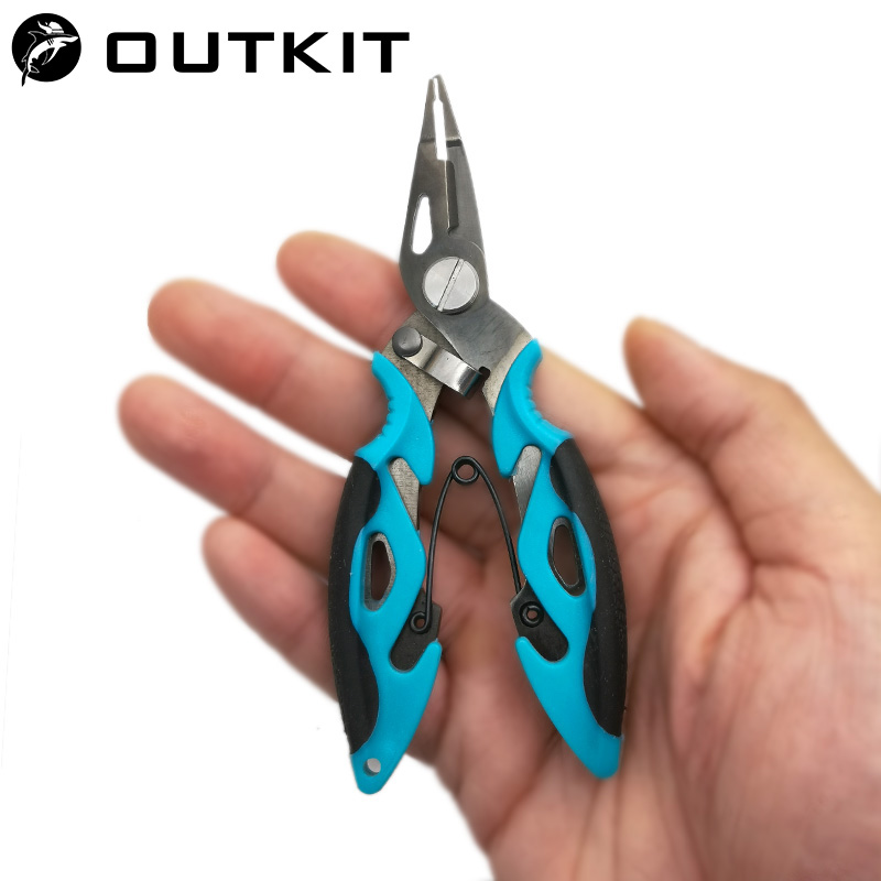 OUTKIT-Alicates de pesca multi - Fishing Hook Sharpener reseña y precio