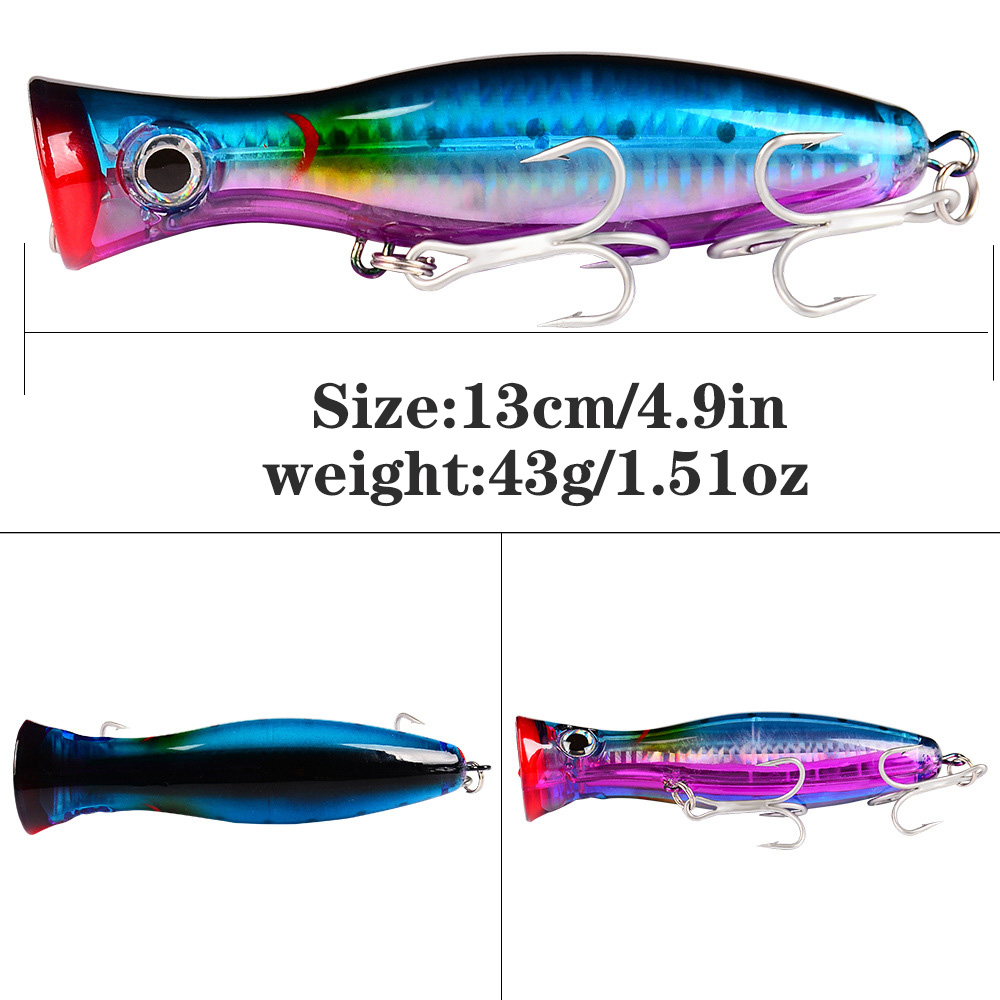 PROBEROS 1 pieza 13cm 43g Señu - Fishing Hook Treble reseña y precio