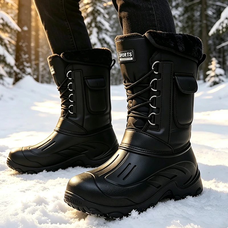 Botas de nieve de invierno par - Fishing Hook reseña y precio