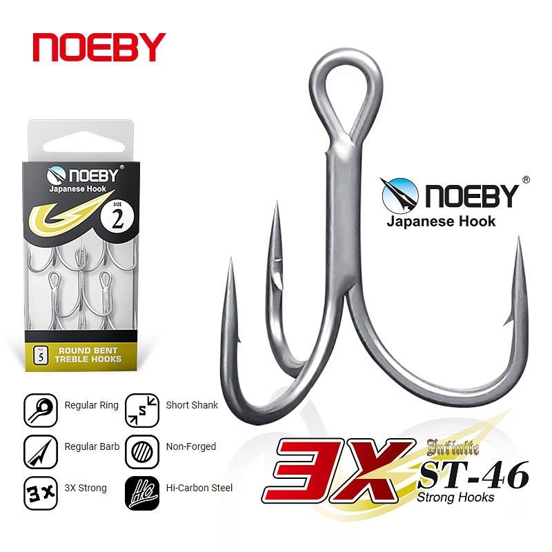 Noeby Anzuelos de pesca de ace - Fishing Hook Offset reseña y precio