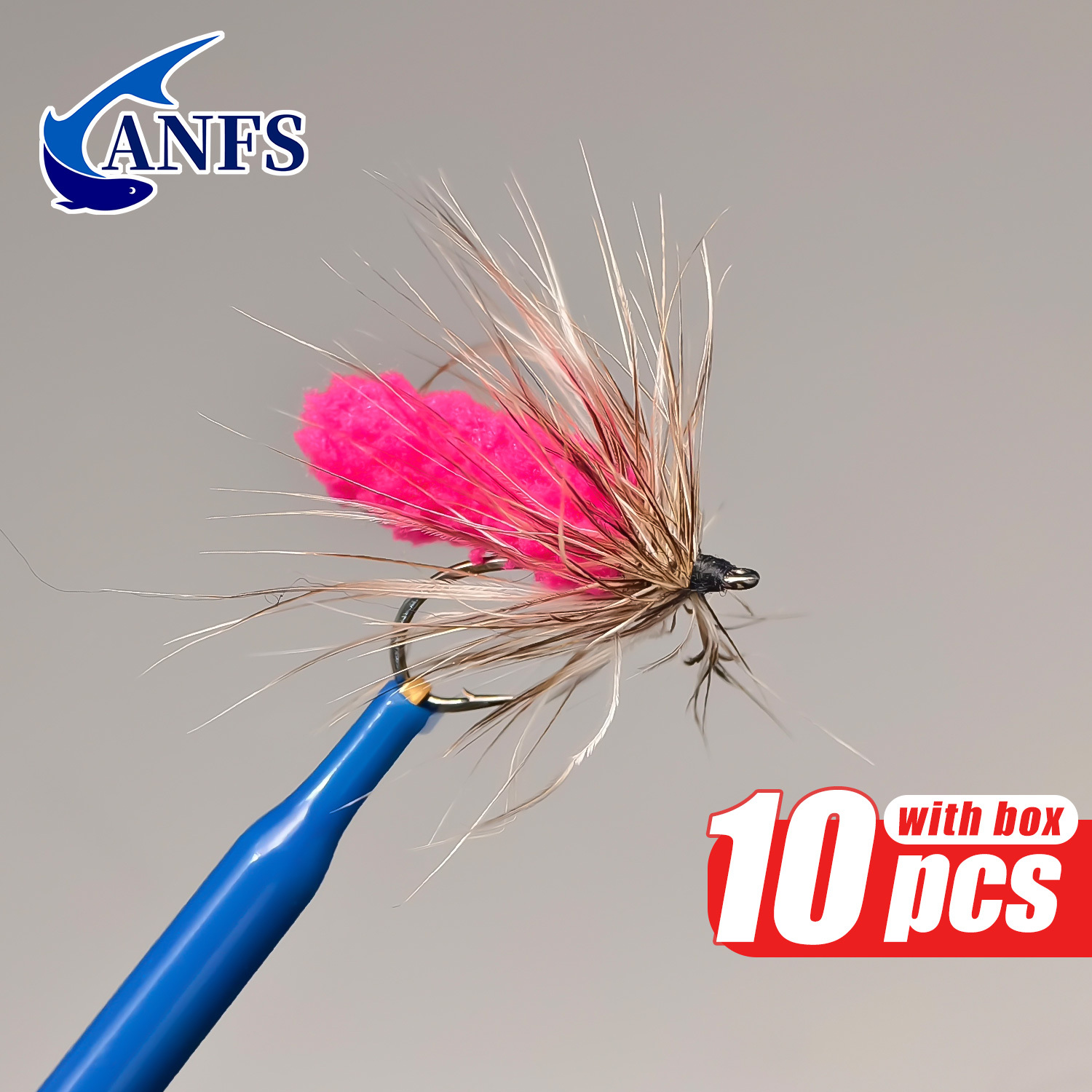 ANFS 10 Moscas de Pesca Sintét - Fishing Hook Assortment reseña y precio