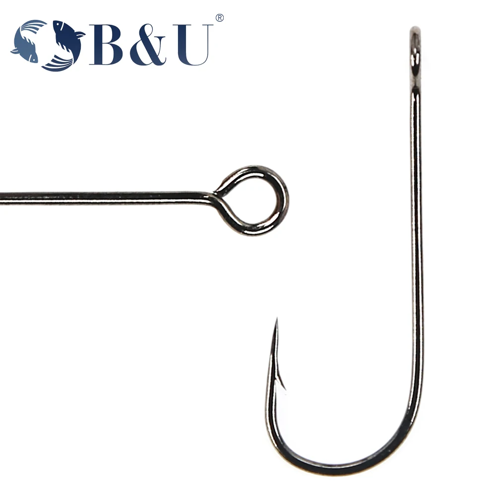 B&U 20 piezas Anzuelos de pesc - Fishing Hook Barbless reseña y precio
