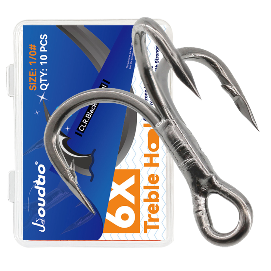 6X anzuelos triples de pesca n - Fishing Hook Assortment reseña y precio