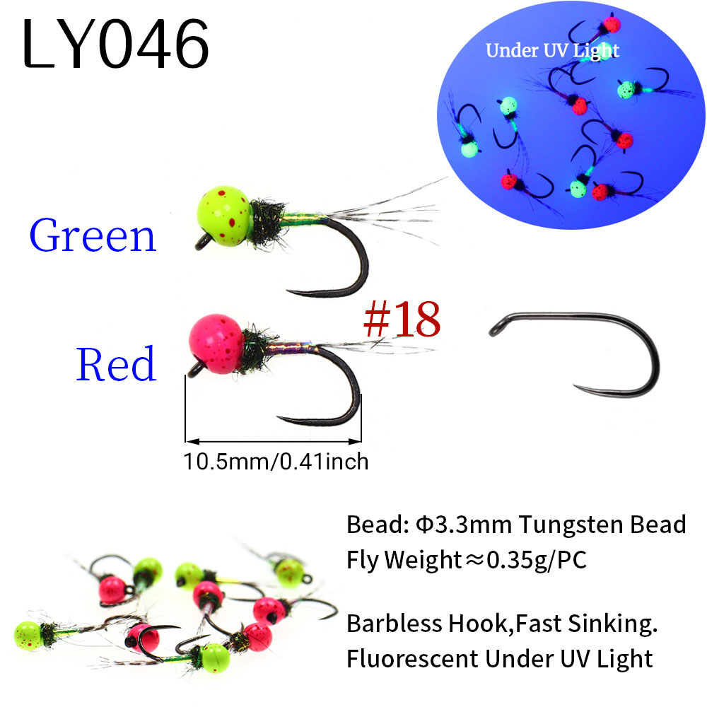 6 unidades de señuelos de pesc - Fishing Hook Barbless reseña y precio