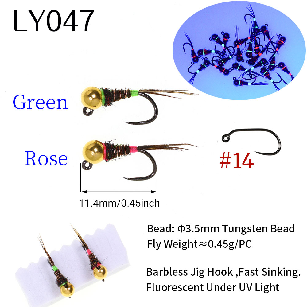 6 unidades de señuelos de pesc - Fishing Hook Barbless reseña y precio