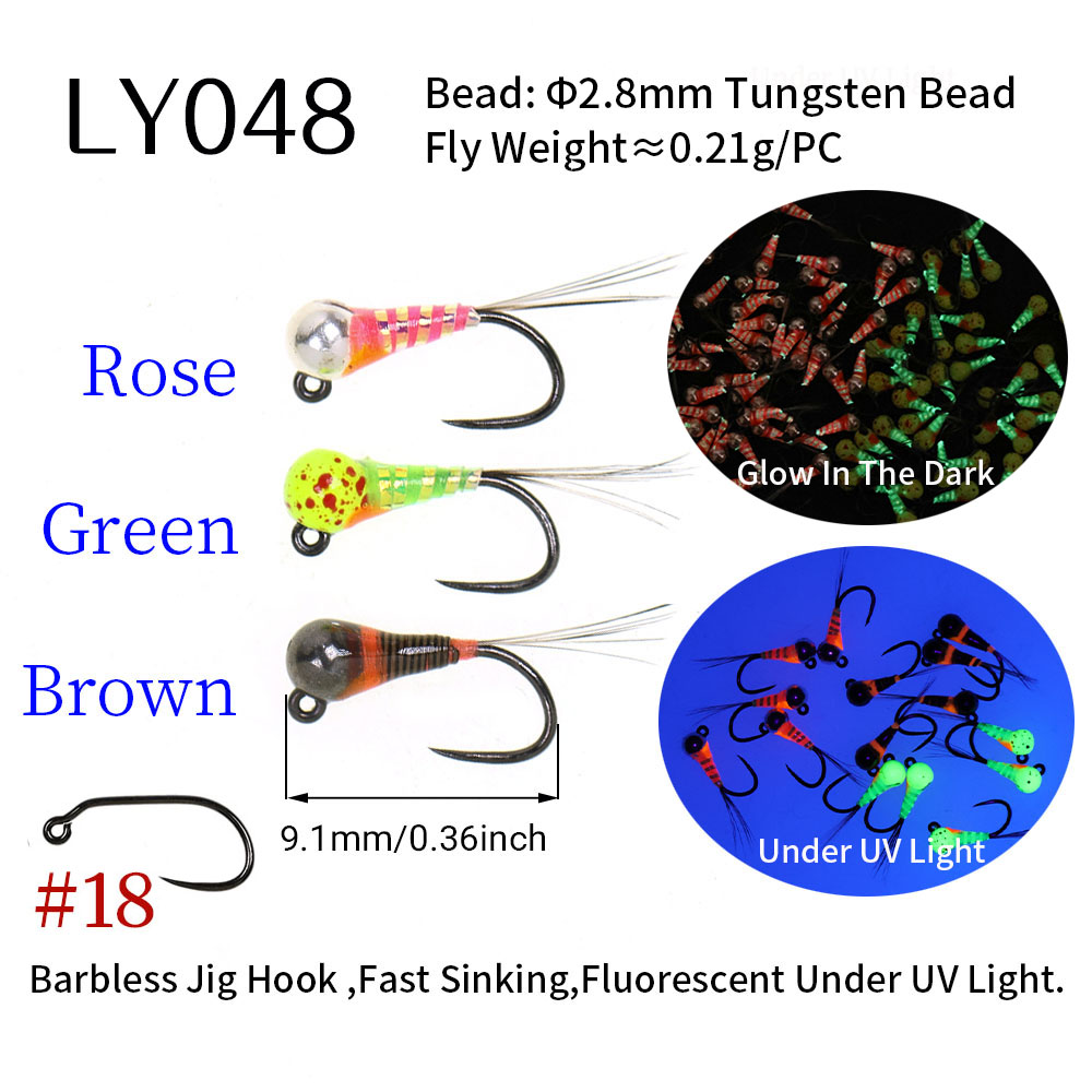 6 unidades de señuelos de pesc - Fishing Hook Barbless reseña y precio