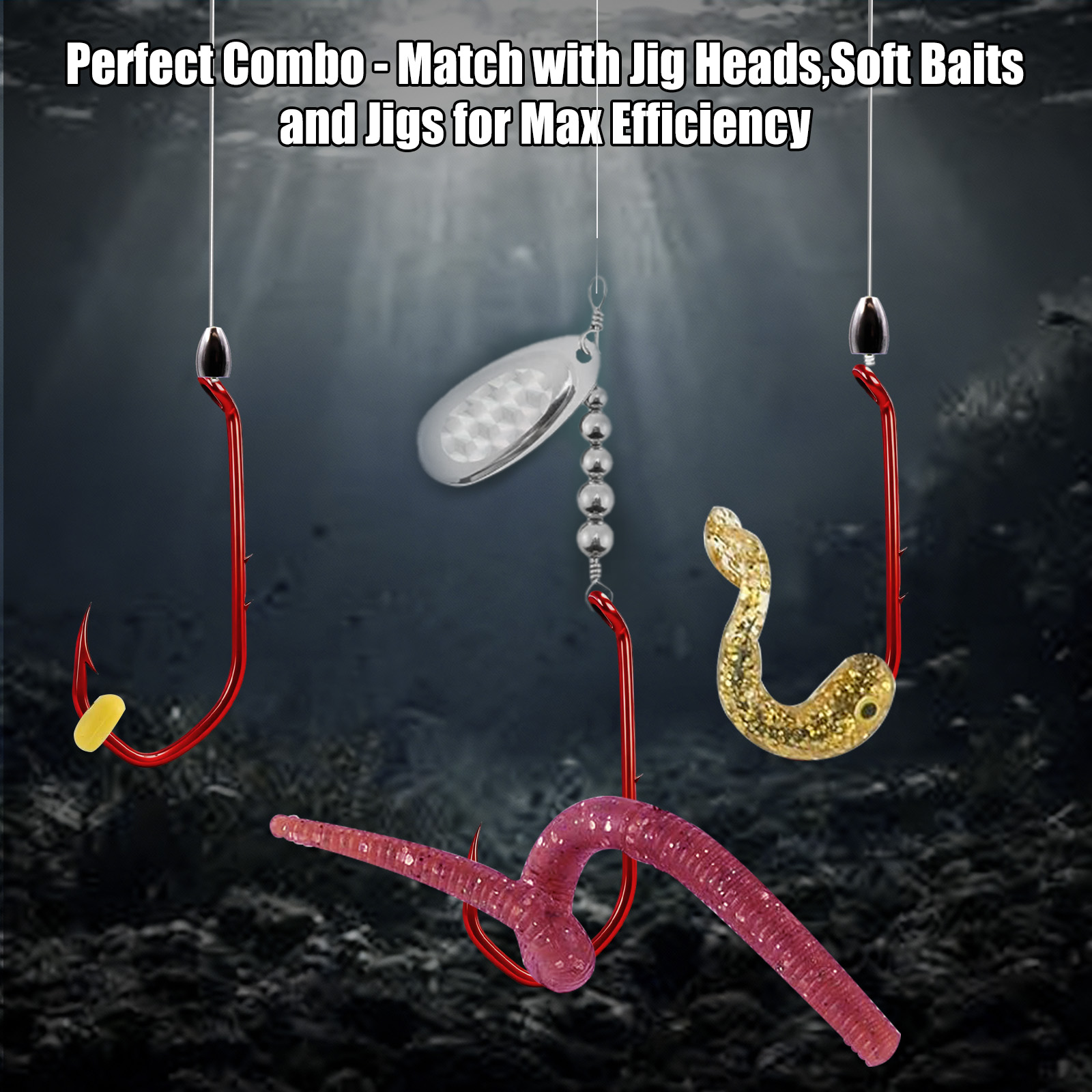 Anzuelo de Pesca de 9KM, 50-10 - Fishing Hook Circle reseña y precio