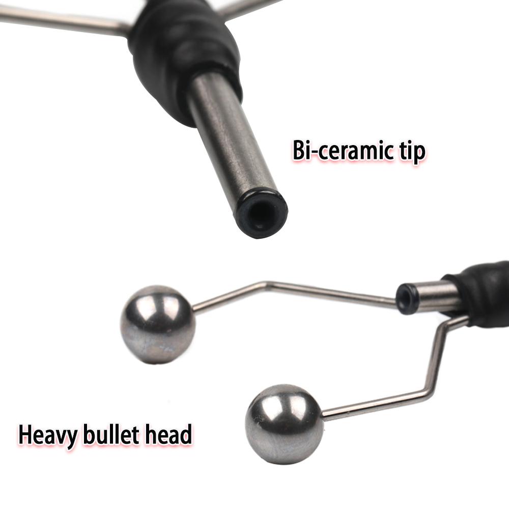 Soporte de bobina de punta bid - Fishing Hook Jig reseña y precio