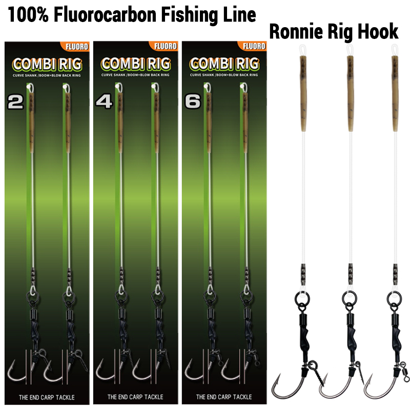 6 uds/10 Uds. Ronnie rig 3 est - Fishing Hook Assortment reseña y precio